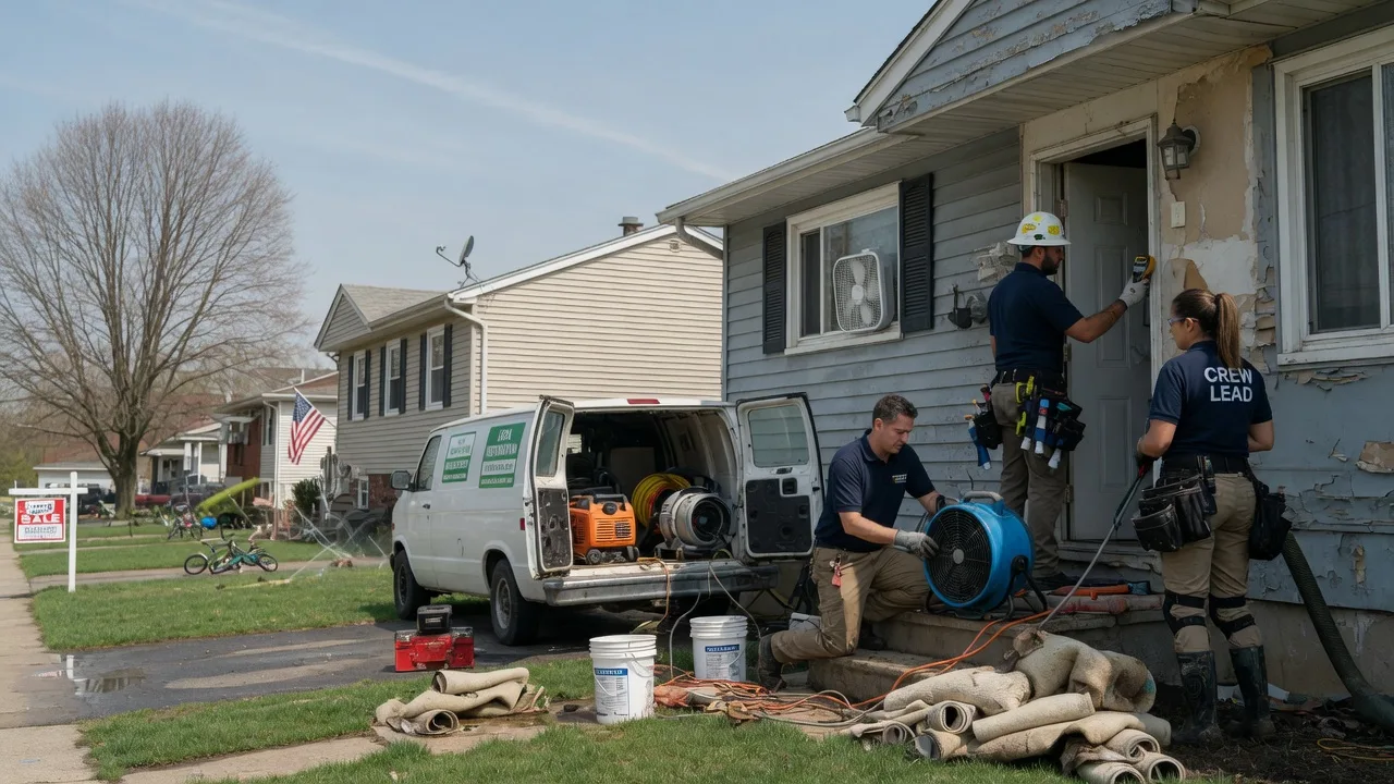 Flood Cleanup in Hinton, OK near me